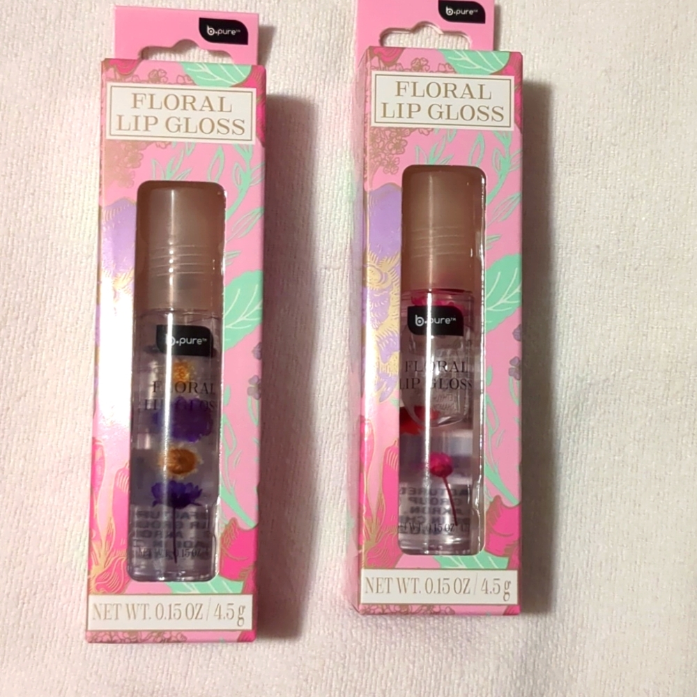 Floral lip gloss pick ur color New - Picture 1 of 4